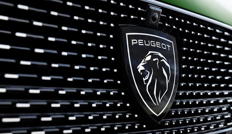 To νέο λογότυπο της μάρκας που θα το βλέπουμε εφεξής σε όλα τα μοντέλα της Peugeot