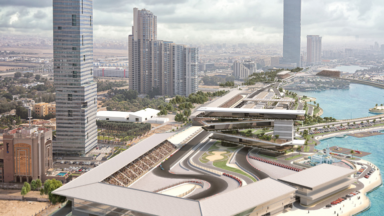 Αυτό το σκηνικό με προβολείς το βράδυ θα είναι μαγικό.