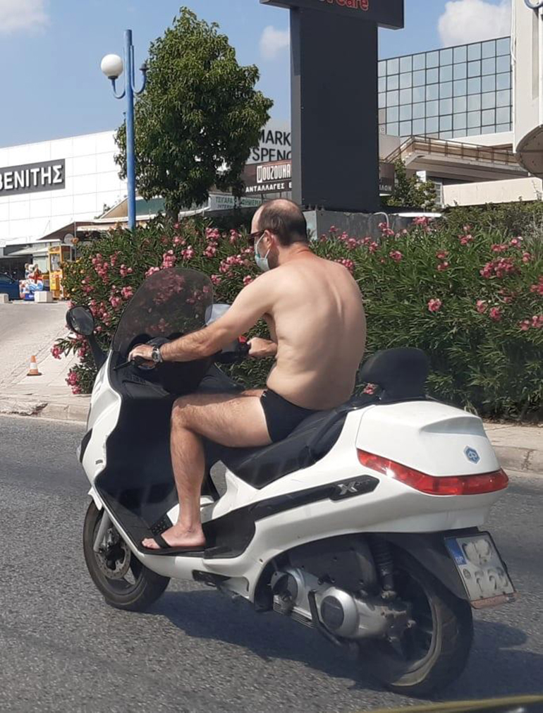 Η προστασία όμως, προστασία! Από τον Covid-19!!!!!