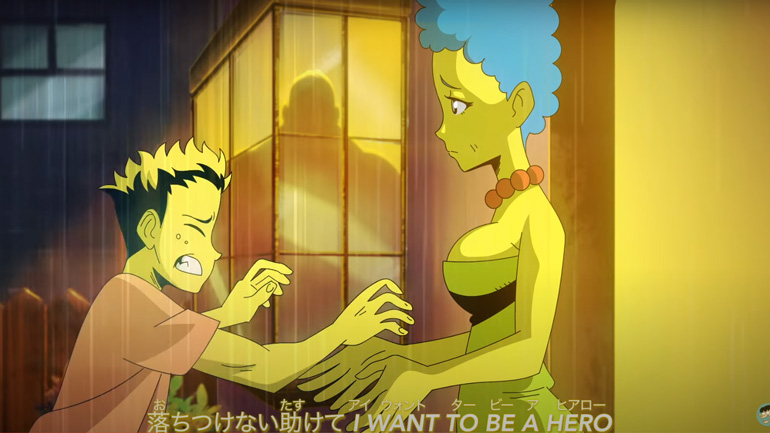 Αν οι “Simpsons” ήταν anime