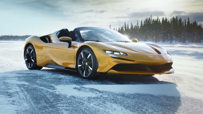 H Ferrari SF90 Spider είναι απόλαυση