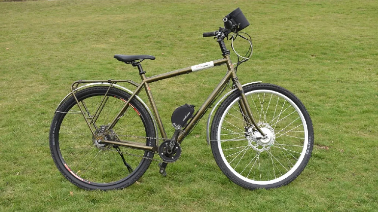 Το ελαφρύτερο σύστημα μετατροπής ποδηλάτου σε ηλεκτρικό