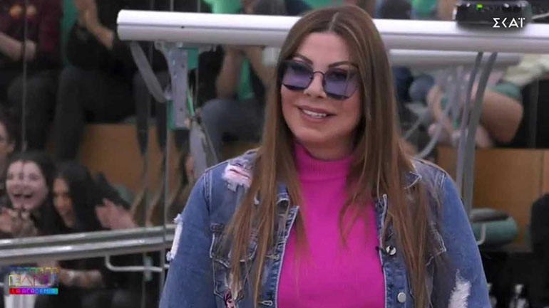 Η Άντζελα Δημητρίου πήγε στο House of Fame