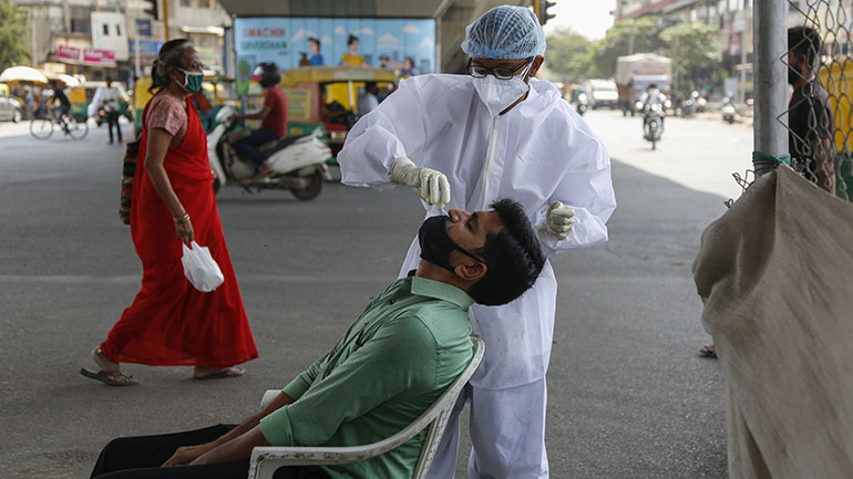 Ινδία: Σχεδόν 40.000 κρούσματα του νέου κορωνοϊού μέσα σε 24 ώρες