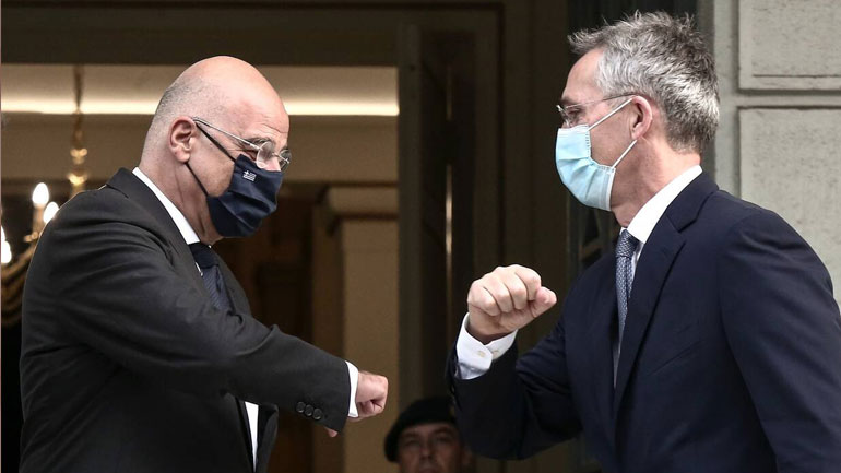 Τηλεφωνική επικοινωνία Δένδια με τον γγ του ΝΑΤΟ Γενς Στόλτενμπεργκ