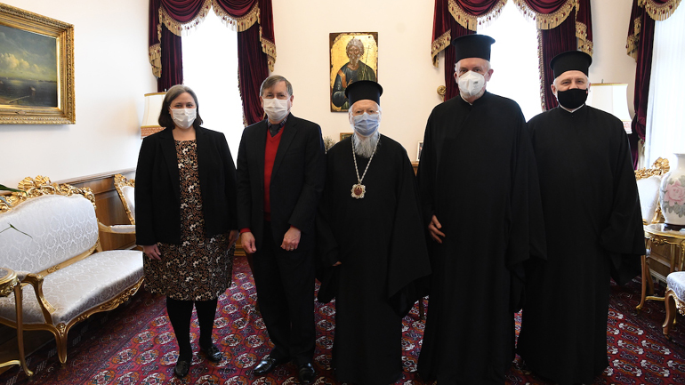Το Οικουμενικό Πατριαρχείο επισκέφθηκε ο πρέσβης των ΗΠΑ στην Άγκυρα
