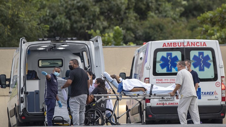 Βραζιλία-Covid-19: Νέο τραγικό ρεκόρ  2.815 θανάτων σε 24 ώρες