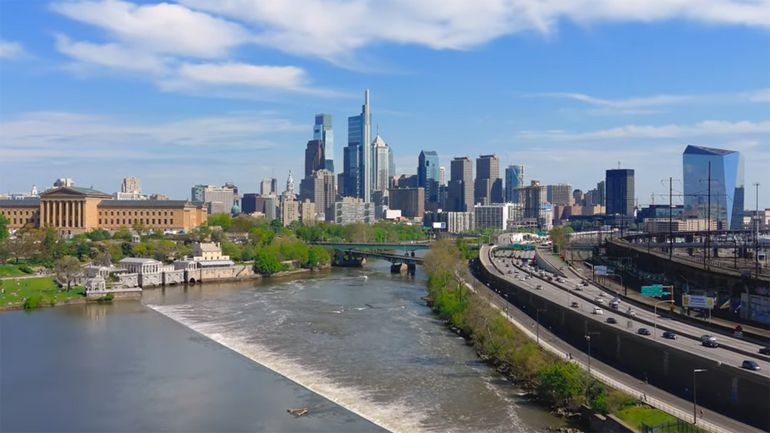 Η Φιλαδέλφεια από ψηλά όπως δεν την έχετε ξαναδεί