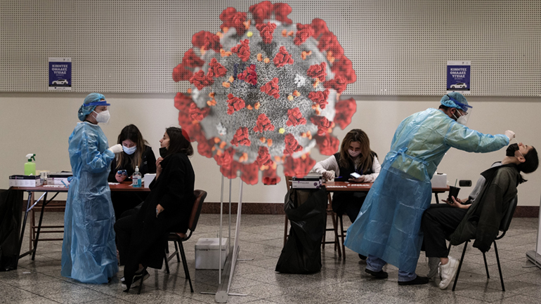 Ανακοινώθηκαν 2.535 κρούσματα σε 24 ώρες