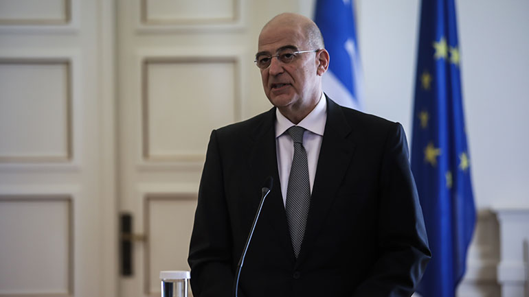 Τηλεφωνική επικοινωνία Ν. Δένδια με Σχοινά, Βάρελι και Σιγιάρτο