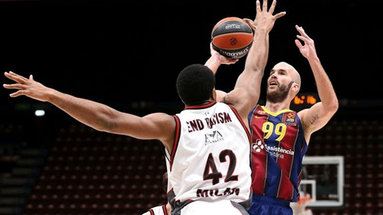 Euroleague: Eξασφάλισε την πρώτη θέση η Μπαρτσελόνα, 72-56 την Αρμάνι στο Μιλάνο