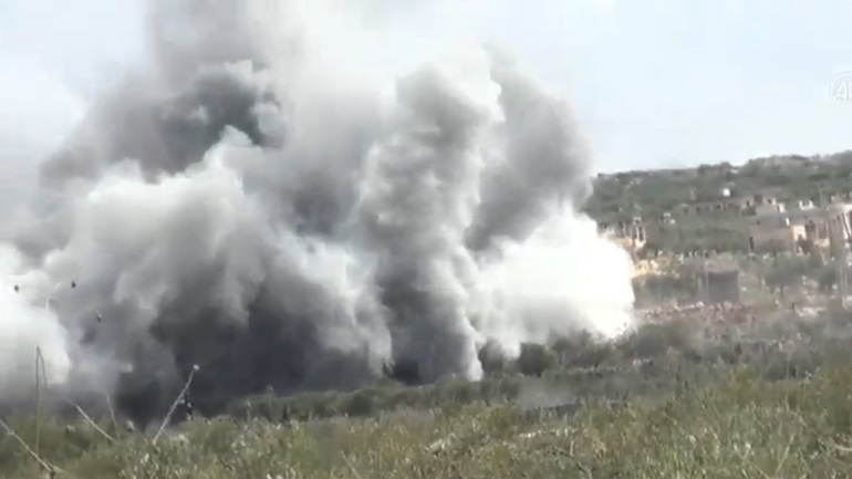 Συρία: Χτύπημα σε θέσεις Κούρδων από την τουρκική αεροπορία