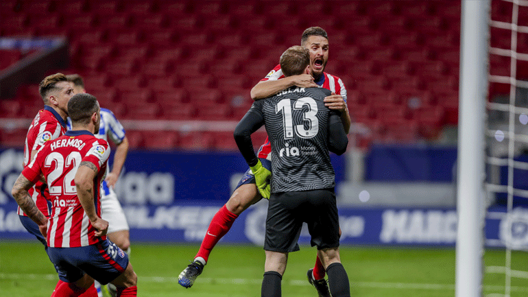 Ισπανία: Με ήρωα τον Όμπλακ, 1-0 η Ατλέτικο την Αλαβές