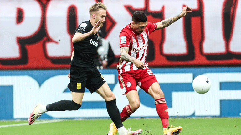 Πρεμιέρα με νίκη στα πλέι οφ για τον Ολυμπιακό, 1-0 τον Άρη Πρεμιέρα με νίκη στα πλέι οφ για τον Ολυμπιακό, 1-0 τον Άρη