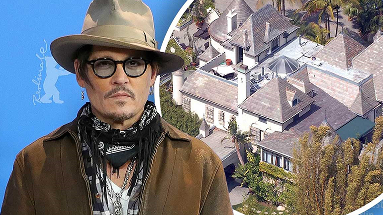 Άγνωστος άνδρας μπήκε στην έπαυλη του Johnny Depp, έκανε ντους και ήπιε ποτό!