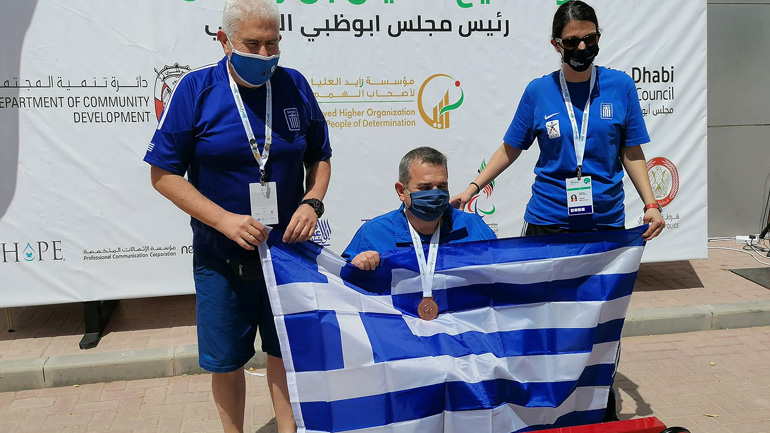 Χάλκινο μετάλλιο ο Γαλόγαυρος στο Παγκόσμιο Κύπελλο σκοποβολής των ΗΑΕ