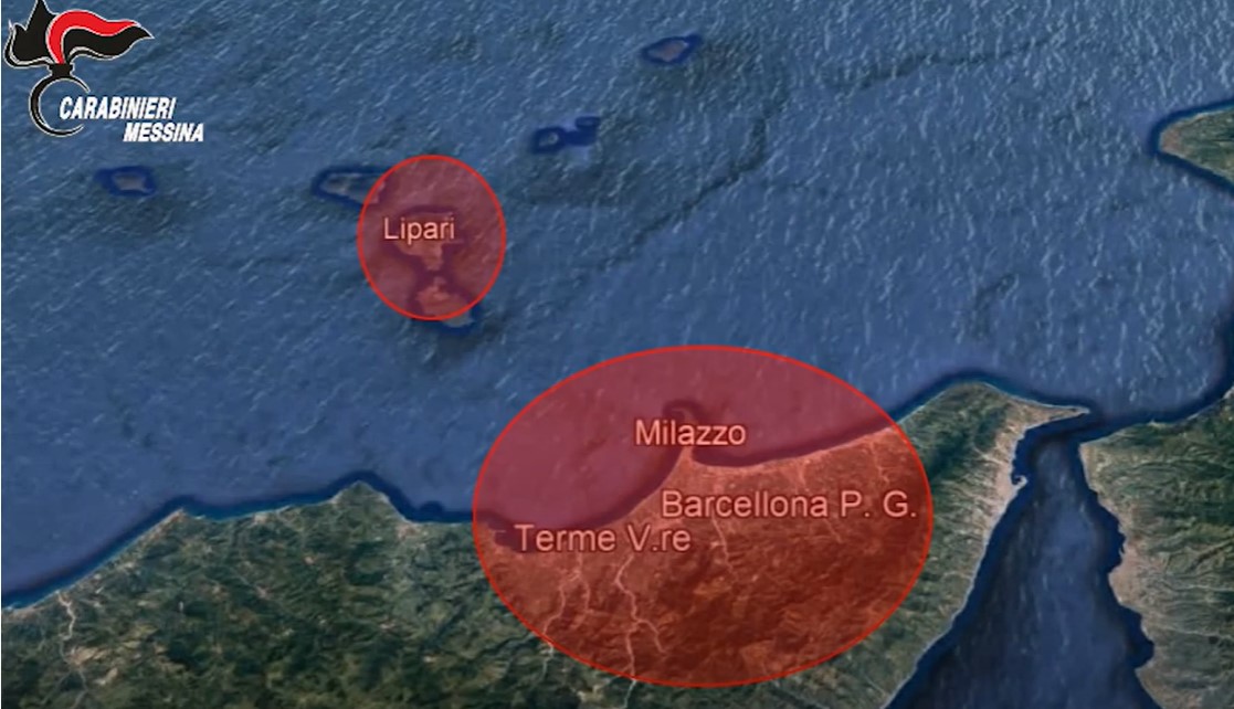 Οι περιοχές στη Σικελία όπου δραστηριοποιούνται οι "Μπαρτσελονέζι"