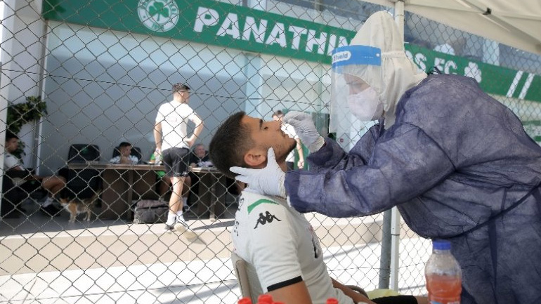 Παναθηναϊκός: Αρνητικά όλα τα νέα τεστ κορωνοϊού