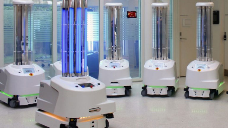 Το πρώτο ρομπότ απολύμανσης, με 100% ευρωπαϊκή χρηματοδότηση, έφτασε στην Ελλάδα