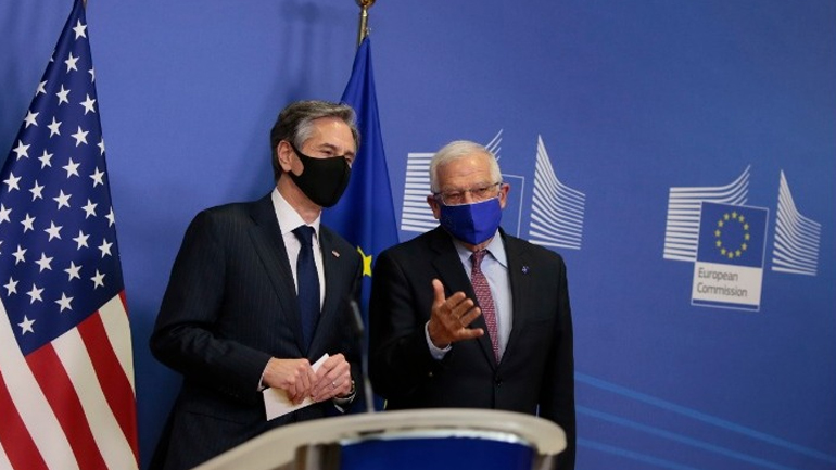 Μπορέλ – Μπλίνκεν: Στρατηγικό συμφέρον για Ε.Ε. και ΗΠΑ το σταθερό και ασφαλές περιβάλλον στην Ανατ. Μεσόγειο