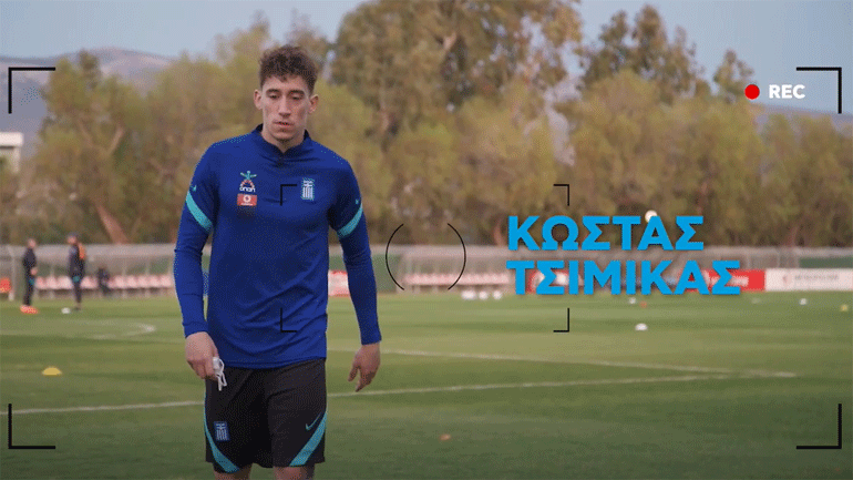 Ο Κώστας Τσιμίκας στον ΟΠΑΠ για την πρεμιέρα της Εθνικής Ομάδας στο Παγκόσμιο Κύπελλο