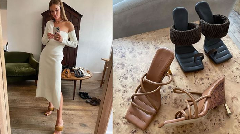 Η Rosie Huntington-Whiteley λανσάρει την πρώτη της συλλογή παπουτσιών