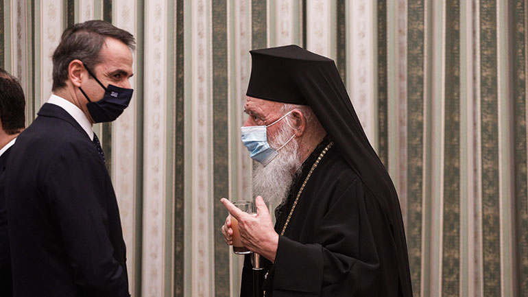 Συνάντηση Μητσοτάκη-Ιερώνυμου: Η πανδημία και η υλοποίηση του κυβερνητικού σχεδίου αντιμετώπισής της στο επίκεντρο