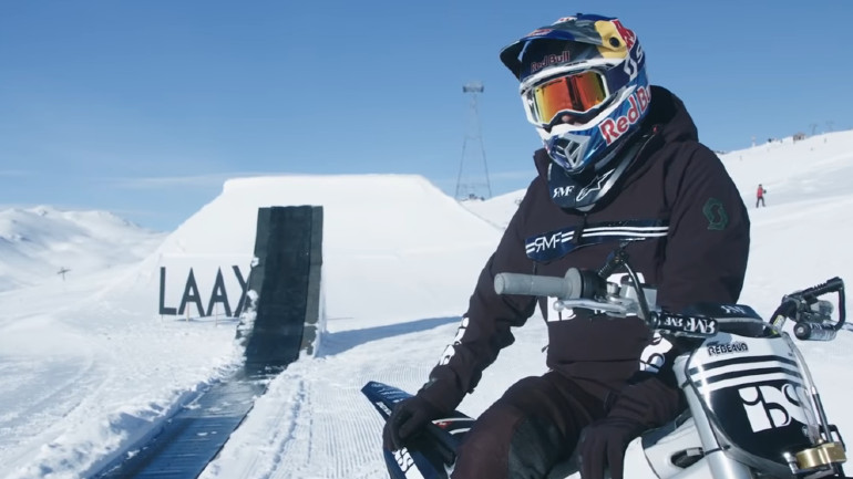 Στο χιονοδρομικό κέντρο LAAX πραγματοποιήθηκε το SnoMX της Red Bull