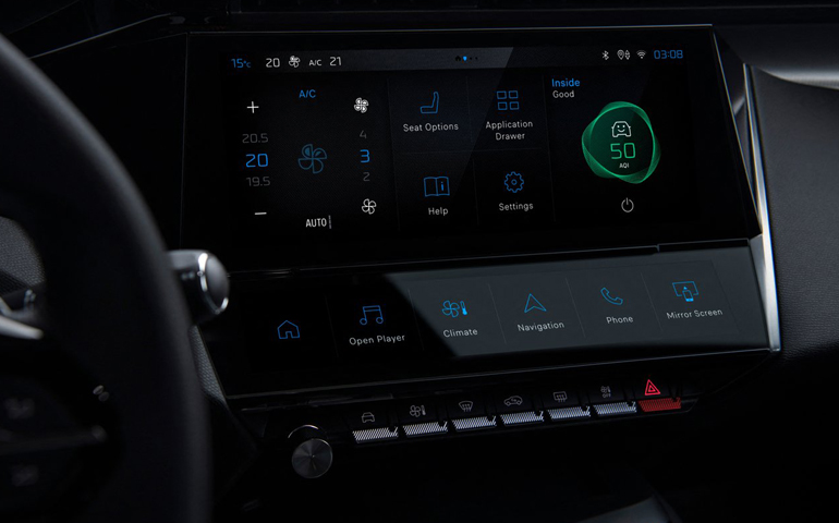 Στην κεντρική οθόνη ενσωματώνονται δεκάδες εφαρμογές 