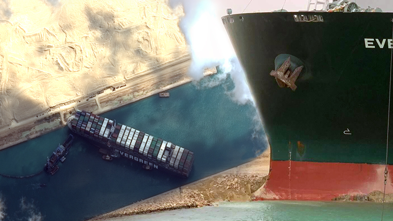 Οι Αμερικανοί σπεύδουν για βοήθεια στη διώρυγα του Σουέζ