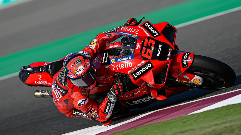 MotoGP Κατάρ: Πρώτη pole position για τον Bagnaia με Ducati