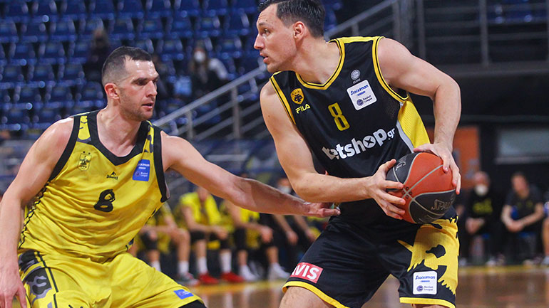 Νικήτρια στο «Αλεξάνδρειο» η ΑΕΚ, 73-68 τον Άρη