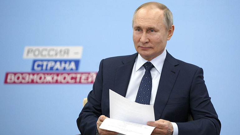 Πούτιν: Η Ρωσία θα επιτύχει την ανοσία της αγέλης ως το τέλος του καλοκαιριού