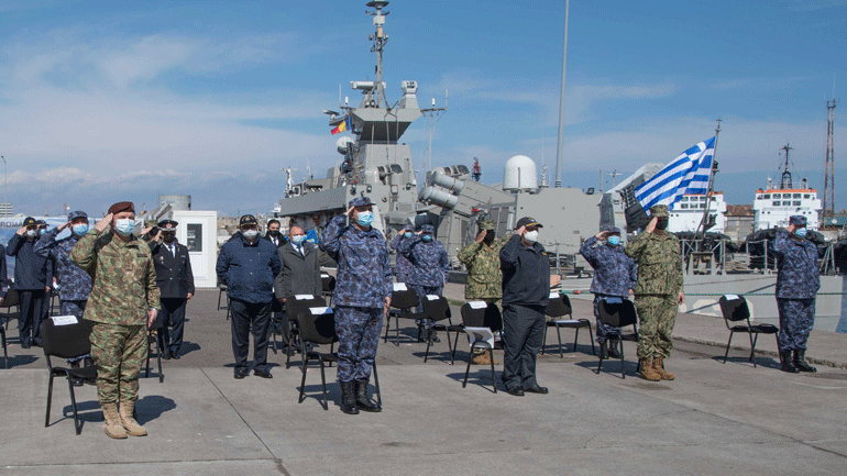 Συμμετοχή ελληνικής Ναυτικής Μονάδας στην Πολυεθνική Άσκηση «SEA SHIELD 21» Συμμετοχή ελληνικής Ναυτικής Μονάδας στην Πολυεθνική Άσκηση «SEA SHIELD 21»