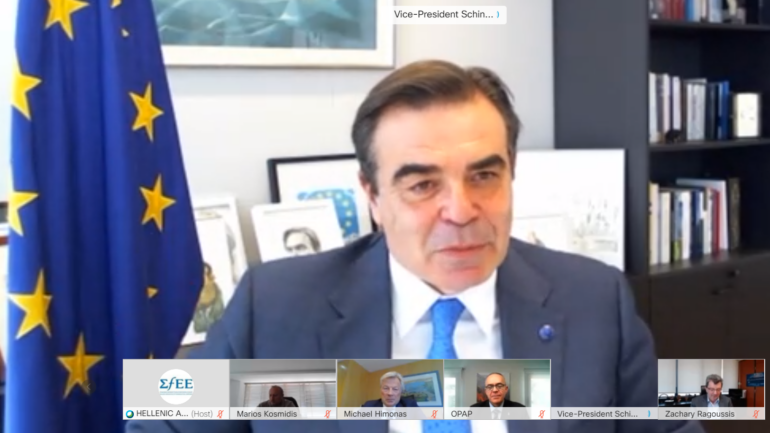 Συνάντηση ΣΦΕΕ με τον αντιπρόεδρο της Ευρωπαϊκής Επιτροπής Μαργαρίτη Σχοινά