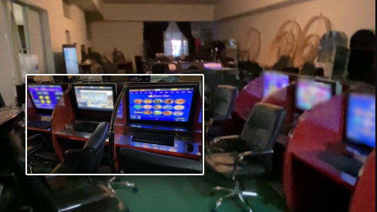 Εντοπίστηκε παράνομο καζίνο σε υπόγειο πολυκατοικίας στην Αττική