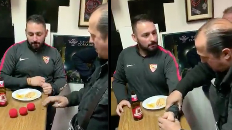 Μαγικό κόλπο με μπάλες Μαγικό κόλπο με μπάλες