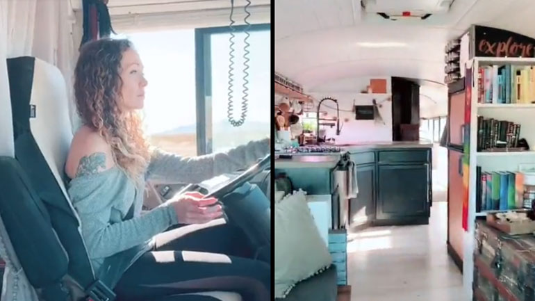 Μετατροπή σχολικού λεωφορείου σε αυτοκινούμενο