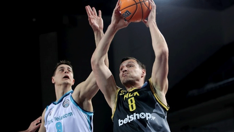 Basketball Champions League: Ήττα-αποκλεισμός για την ΑΕΚ στην Τουρκία
