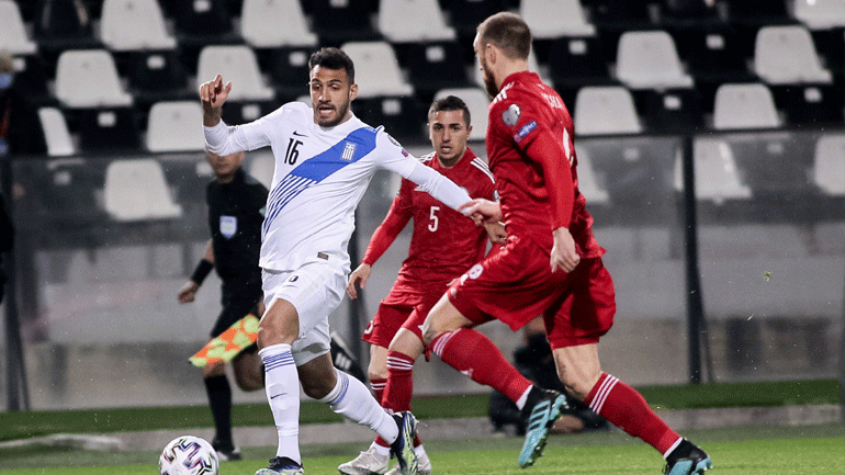 Eντός έδρας στραβοπάτημα για την Ελλάδα, 1-1 με τη Γεωργία
