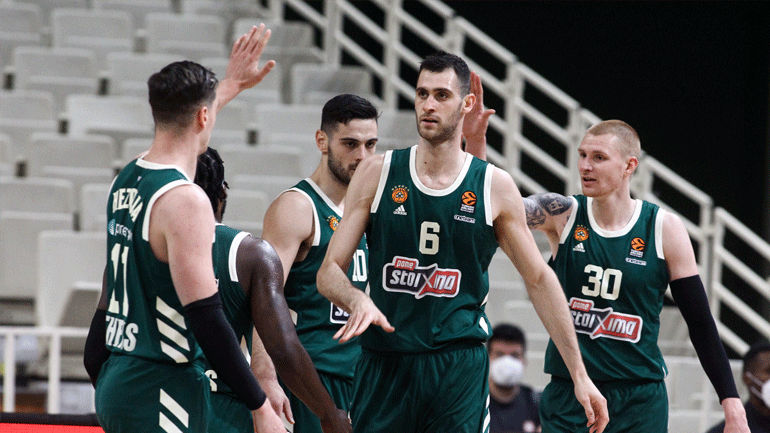 Με μεγάλη ανατροπή ο Παναθηναϊκός, 86-83 την Αρμάνι στην παράταση