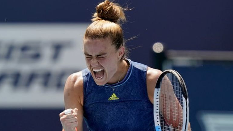 Κόντρα στην Αντρέσκου η Σάκκαρη στα ημιτελικά του Μαϊάμι