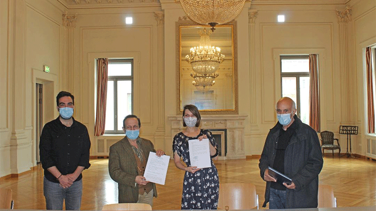 Υπογραφή συλλογικής σύμβασης εργασίας μεταξύ Εθνικού Θεάτρου και Σωματείου Ελλήνων Ηθοποιών