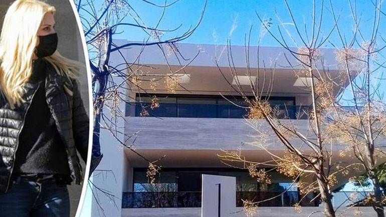 Ελένη Μενεγάκη: Πλάνα από το νέο σπίτι της παρουσιάστριας στην Κηφισιά