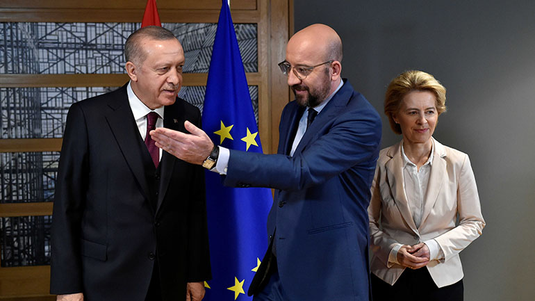 Συνάντηση Φον ντερ Λάιεν-Μισέλ με τον Ερντογάν την Τρίτη