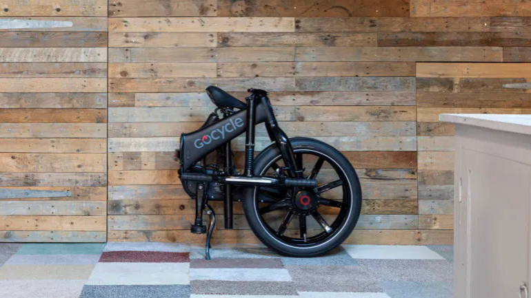 Το Gocycle διαθέτει σύστημα Fast Folding για πολύ γρήγορο δίπλωμα του ποδηλάτου