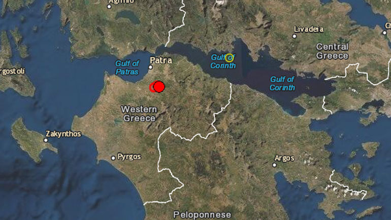 Σεισμός 3,6 Ρίχτερ στην Πάτρα
