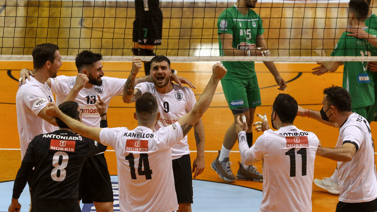 Βόλεϊ: «Διπλό» με ανατροπή ο ΠΑΟΚ, 3-2 σετ τον Παναθηναϊκό