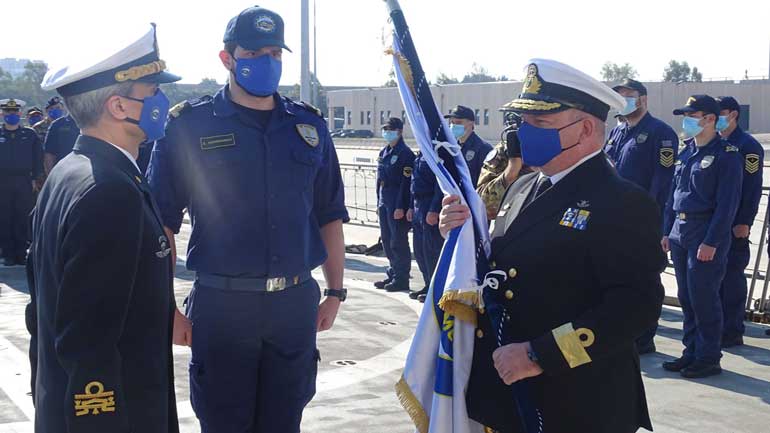 Η Ελλάδα παρέδωσε τη διοίκηση της επιχείρησης “IRINI” στην Ιταλία