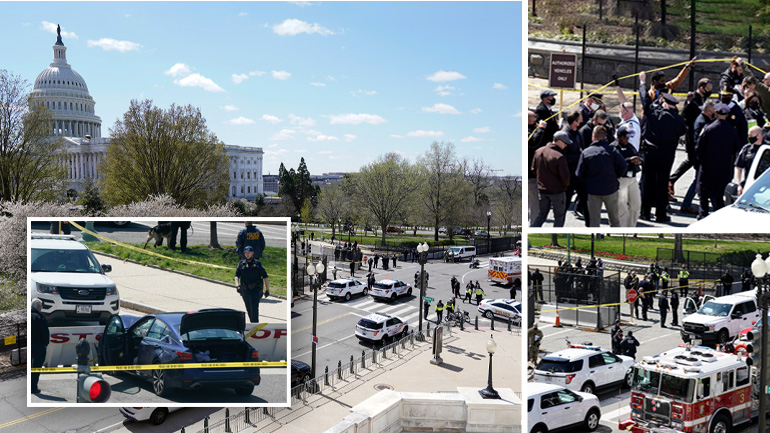 Επίθεση στο Καπιτώλιο με δύο νεκρούς και έναν τραυματία